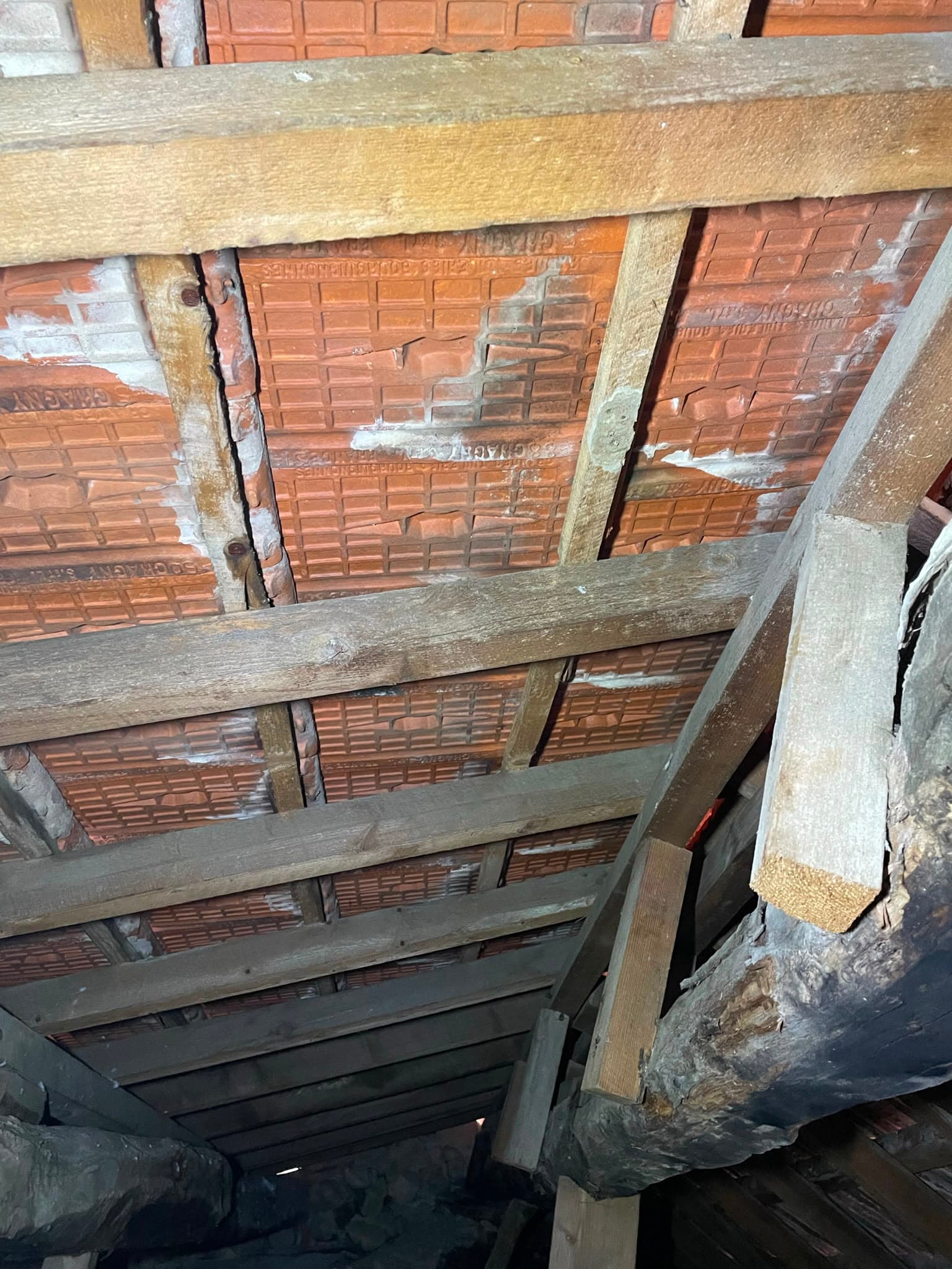 Renforcement et reprise partielle de charpente - Chantier Jrenov à Oullins (69600)